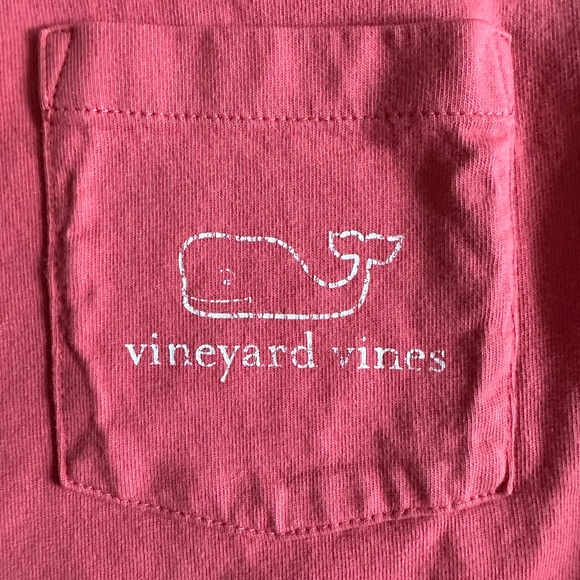 Vineyard Vines Coral Long Sleeve Tee - Picture 2 of 6